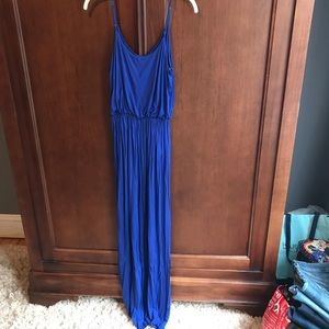 Lush (Nordstrom) Nagy blue maxi dress (medium)